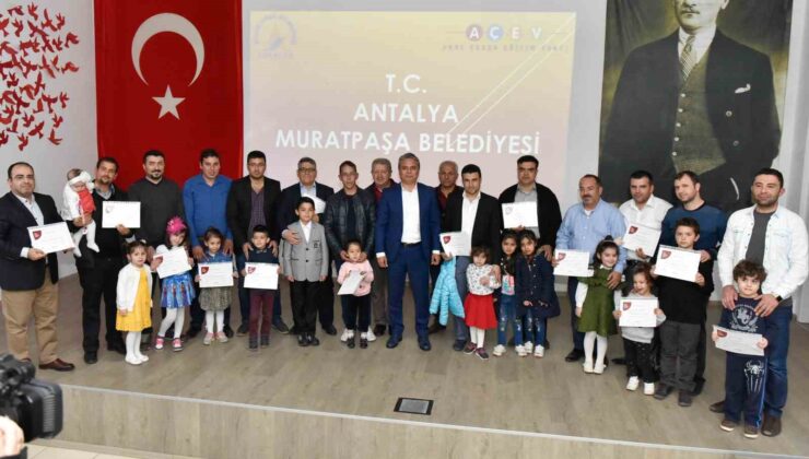 Muratpaşa Belediyesi’nden anne-baba adaylarına özel eğitim