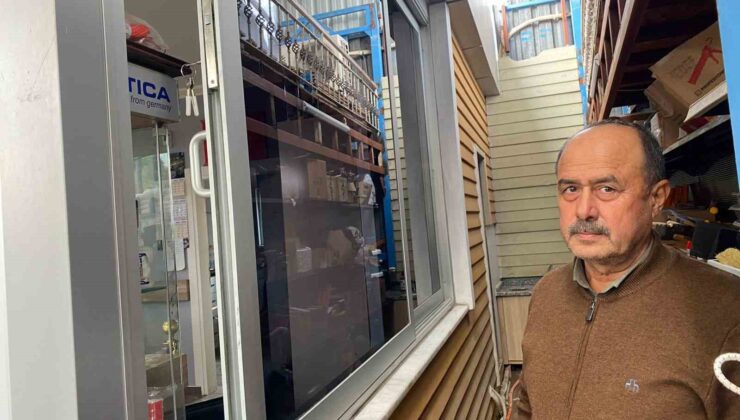 Operasyona gider gibi hırsızlık yaptı