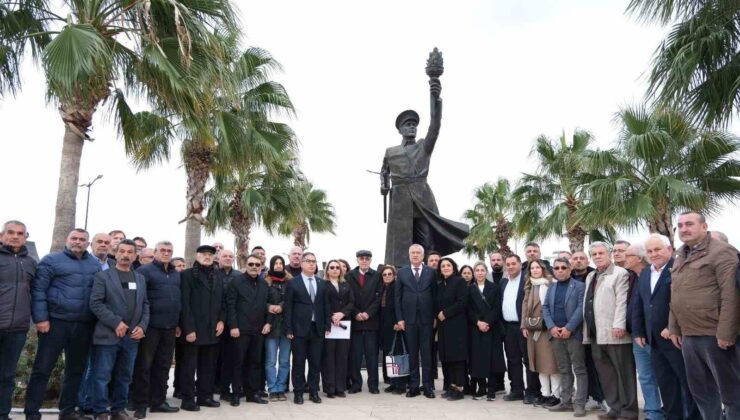 Şehit Asteğmen Kubilay, Kozan’da adına yapılan meydan ve anıtın önünde anıldı