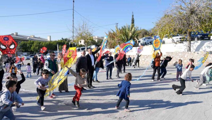 Tarsus’ta ’Uçurtma Şenliği’ renkli görüntülere sahne oldu