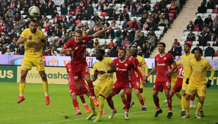 Trendyol Süper Lig: Antalyaspor: 2 – Kayserispor: 0 (Maç sonucu)