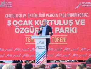 5 Ocak Kurtuluş ve Özgürlük Parkı’nın temeli atıldı