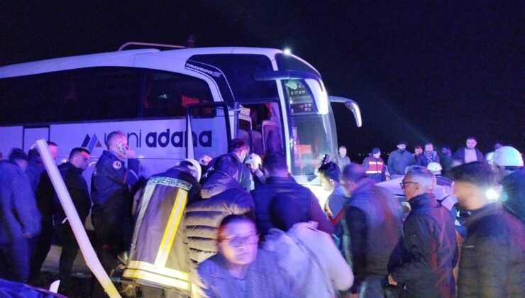 Adana’da trafik kazası: 2 yaralı