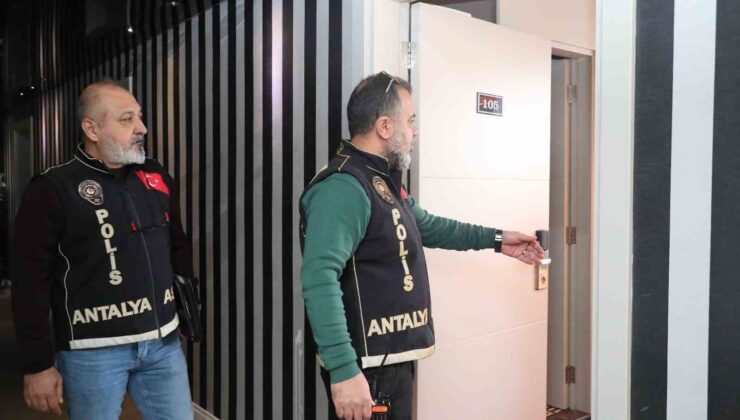 Antalya’da 570 günübirlik konaklama yeri denetlendi