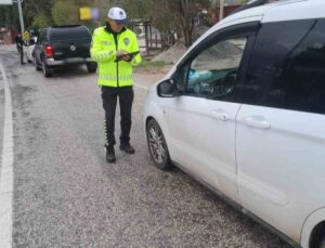 Antalya’da son iki haftada 126 bin 649 araç ve sürücü kontrol edildi