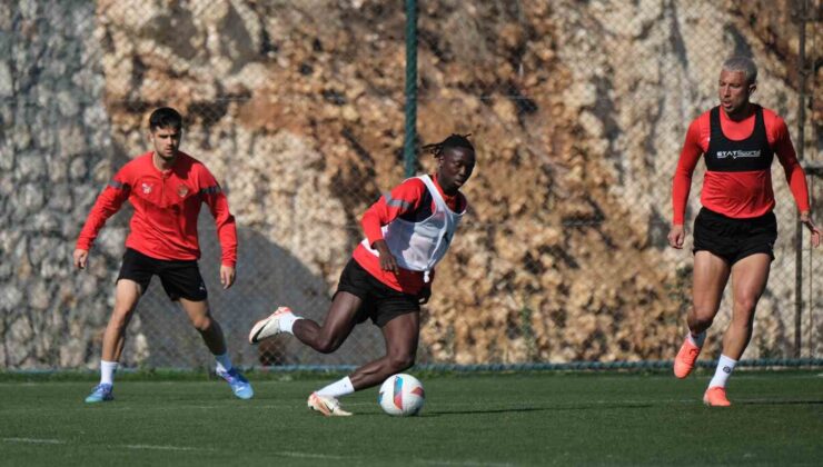 Atakaş Hatayspor, Antalyaspor maçı hazırlıklarını sürdürdü
