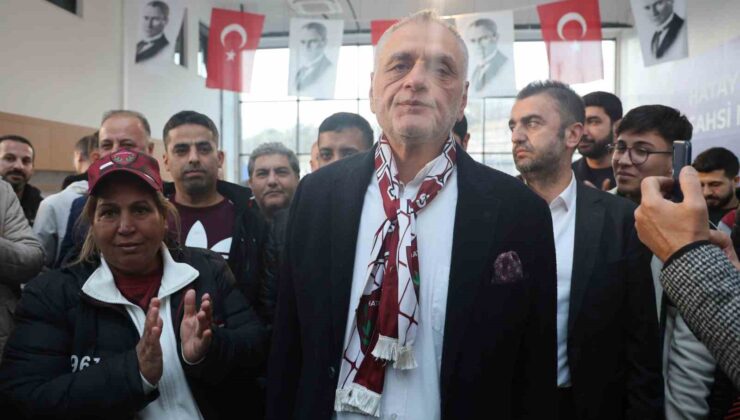Atakaş Hatayspor’un yeni başkanı Hikmet Çinçin oldu