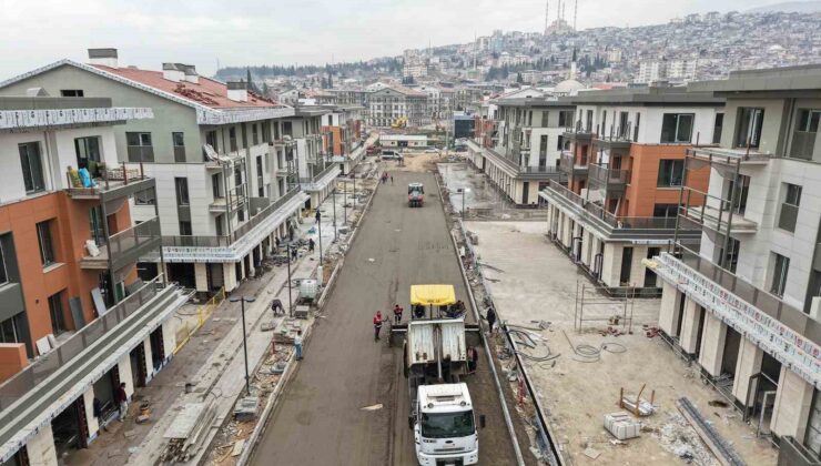 Azerbaycan Mahallesi’nin ulaşımı tamamlanıyor