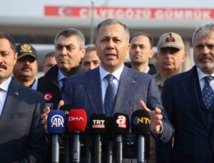 Bakan Yerlikaya: “Son bir ayda 52 bin 622 Suriyeli ülkesine dönüş yaptı”