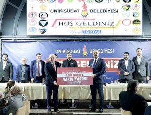Başkan Toptaş’tan 48 spor kulübüne 1,5 milyon liralık dev destek