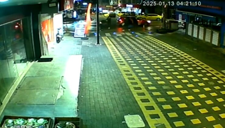 Çağırdığı adamı 3 erkek arkadaşıyla gasbetti, o anlar güvenlik kamerasına yansıdı