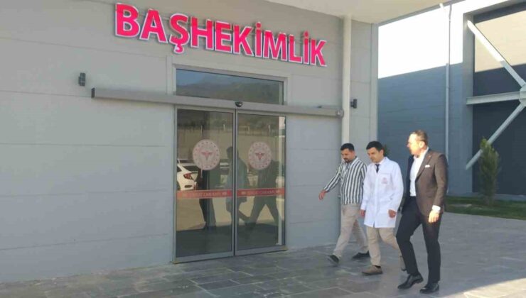 Erzin devlet hastanesi hasta kabulüne başladı