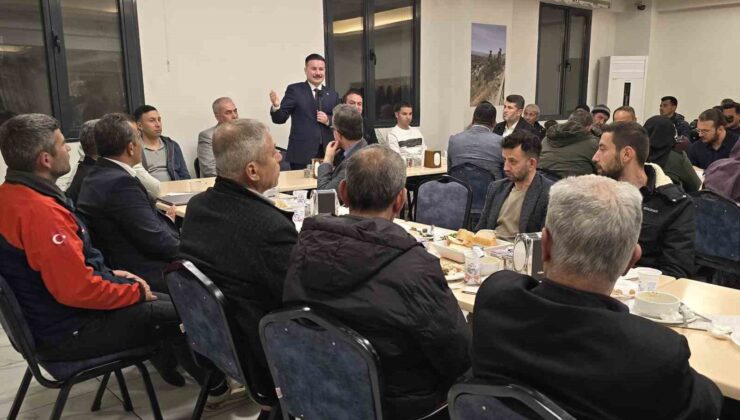 Hassa’da Şehit aileleri yemek programında bir araya geldi