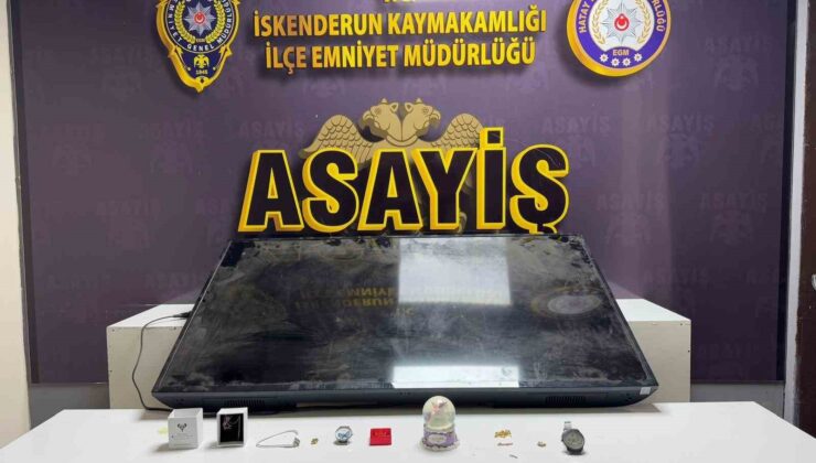 İskenderun’da kar küresi çalan hırsızlar yakayı ele verdi