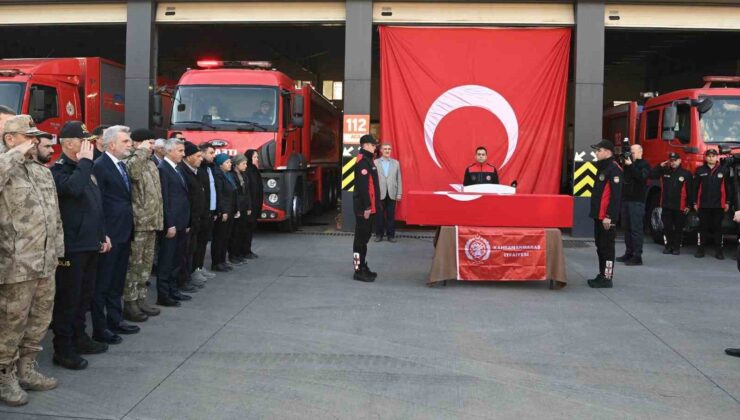 İtfaiye Eri Doğan, son yolculuğuna uğurlandı