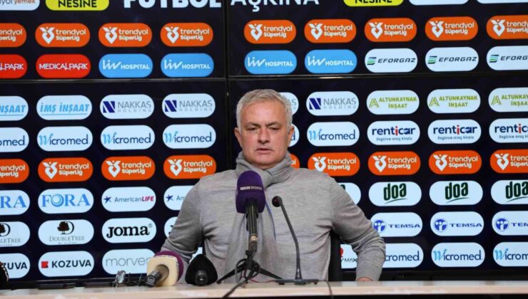 Jose Mourinho: “3 puanı hak ettiğimizi düşünüyorum”