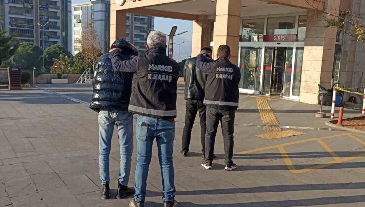 Kahramanmaraş’ta uyuşturucuya 2 tutuklama