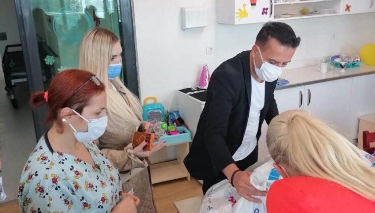 Mersin GİAD üyeleri onkoloji hastası çocuklarla bir araya geldi
