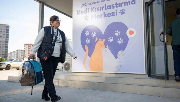 Mersin’de ’Kedi Kısırlaştırma Merkezi’ açıldı