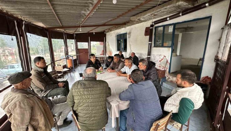 Mersin’de köylüler orman yangınına karşı eğitiliyor