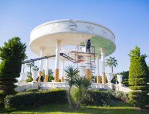 Mersin’de taraftar maydanları yenileniyor