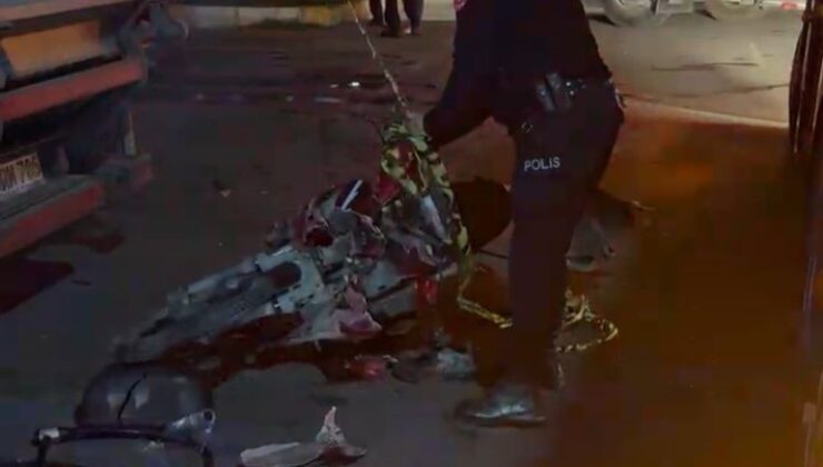 Mersin’de trafik kazası: 1 ölü, 2 yaralı