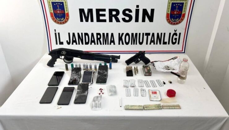 Mersin’in ilçelerinde 10 uyuşturucu taciri yakalandı