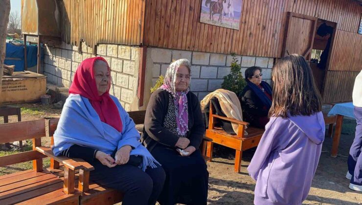 Osmaniye’de at çiftliğinde nesiller sevgiyle buluştu