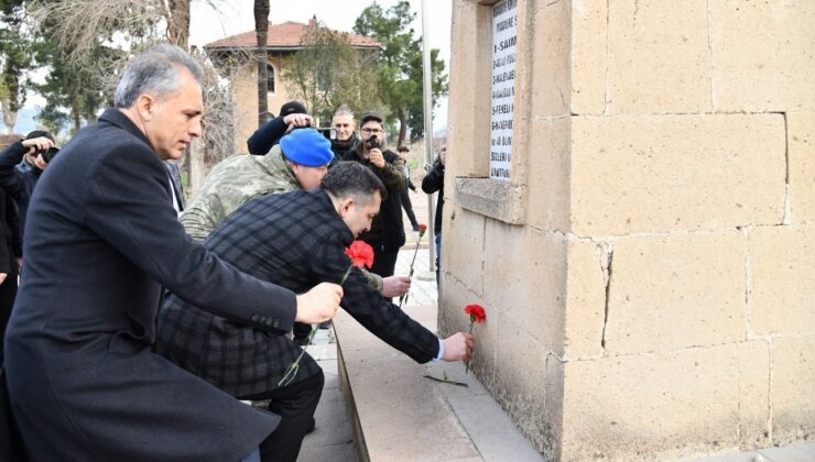 Osmaniye’nin kurtuluş şehitleri Mamure Tren İstasyonu’nda dualarla anıldı