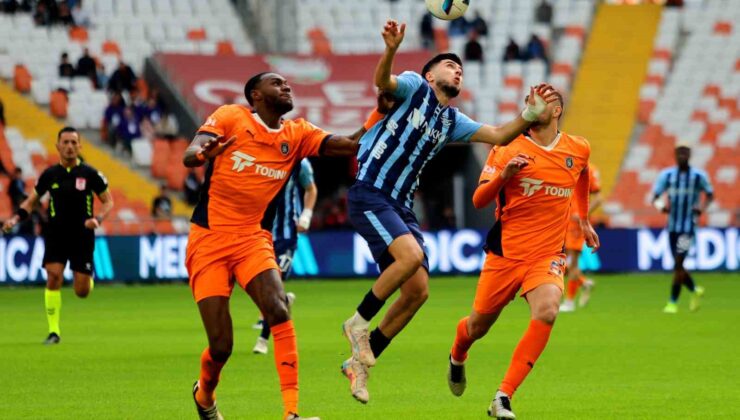 Trendyol Süper Lig: Adana Demirspor: 0 – Başakşehir: 1 (İlk yarı)