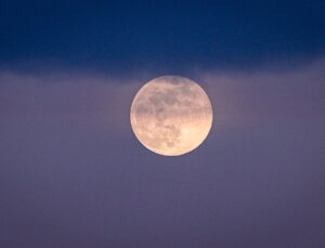 Yılın ilk dolunayı ‘Kurt Ay’ Hatay’da görüldü