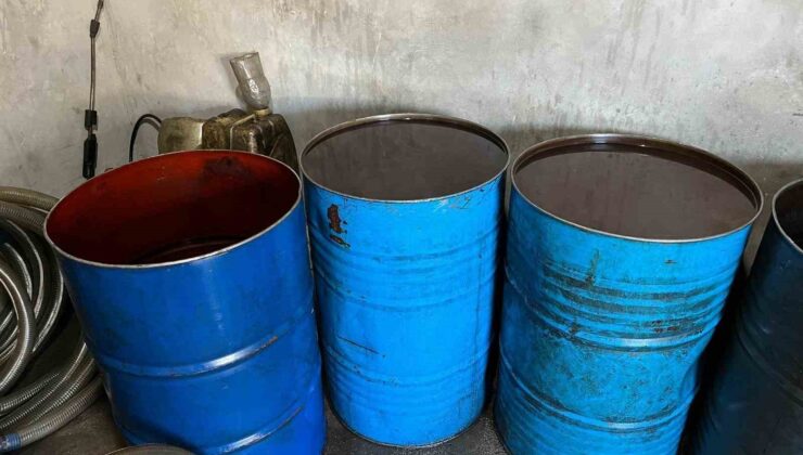 Adana’da bin litre kaçak akaryakıt ele geçirildi