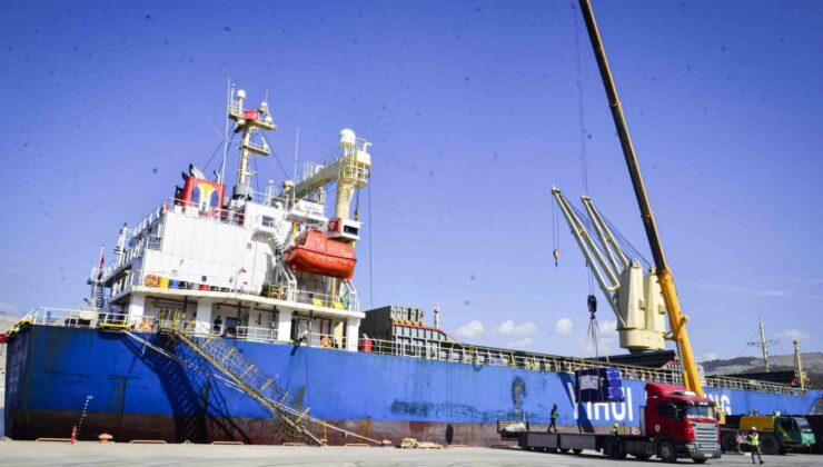 Akkuyu’ya 100. kargo gemisi ulaştı