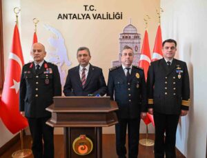 Antalya Valisi Hulusi Şahin: “2025’te denetimler yoğunlaşacak”