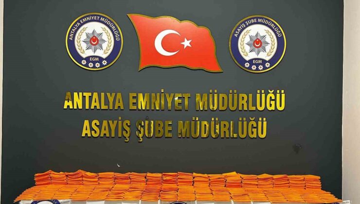 Antalya’da iş yerine kurşun yağdıran şüpheliler yakalandı