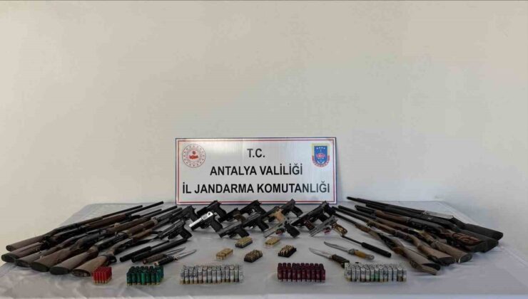 Antalya’da kaçakçılık operasyonunda 18 gözaltı