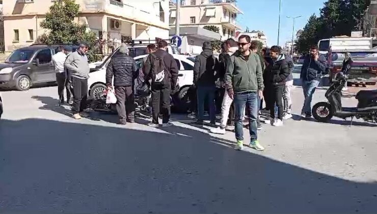 Antalya’da motosiklet ile otomobil çarpıştı: 1 ağır yaralı