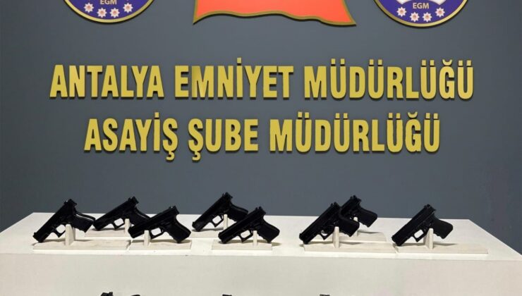 Antalya’da son bir haftada 197 kişi tutuklandı