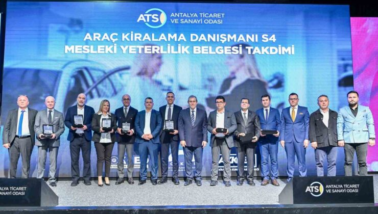 Araç kiralamada yeni dönem: İlk yeterlilik belgeleri sahiplerini buldu
