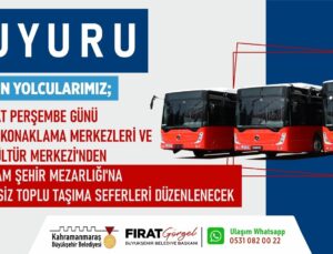 Asrın felaketinin yıl dönümünde kapıçam’a ücretsiz seferler düzenlenecek
