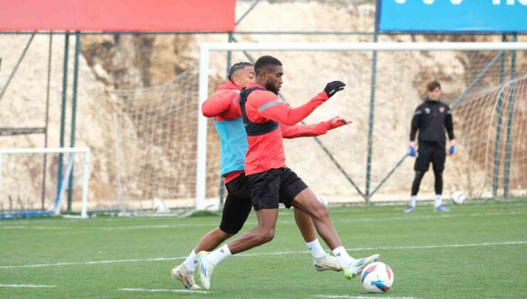 Atakaş Hatayspor, Samsunspor maçı hazırlıklarını sürdürdü