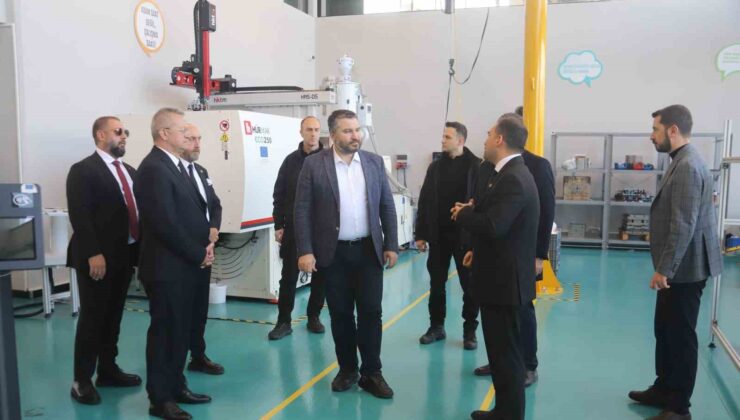 Bakan Yardımcısı İnan, MTOSB’de incelemelerde bulundu