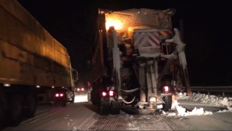 Bin 825 rakımlı Alacabel’de tipi etkili oluyor