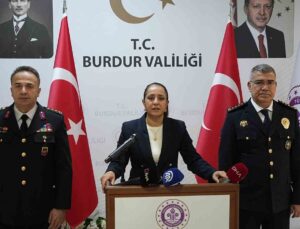 Burdur’da Ocak ayında 213 asayiş olayı, 3 terör operasyonu ve 9 tutuklama gerçekleşti
