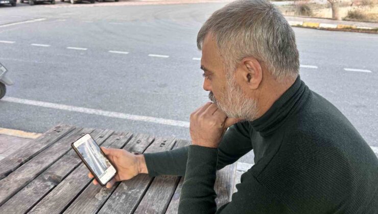 Değirmende Şelalesi soğuk havanın etkisiyle kısmen dondu