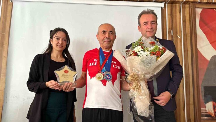 Demir Adam’dan öğrencilere tavsiye: “Asla pes etmeyin”