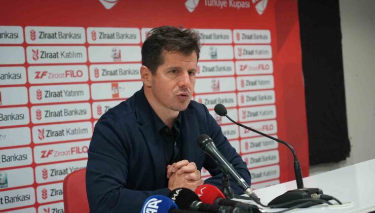 Emre Belözoğlu: “Hedefimiz ligde kendimizi rahat pozisyona getirmek”