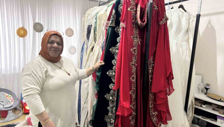 Hayırsever kadın 500 bin TL değerindeki gelinlikleri bağışladı