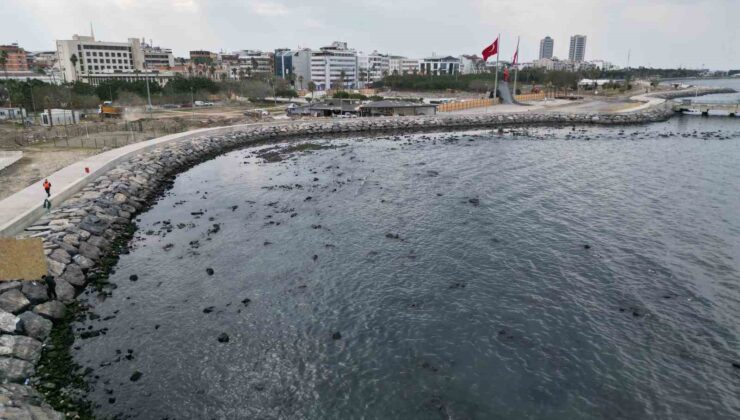 İskenderun Körfezi’nde denizde çekilme yaşandı