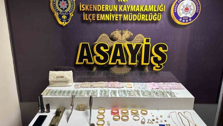 İskenderun’da hırsızlık şebekesi çökertildi: 4 gözaltı